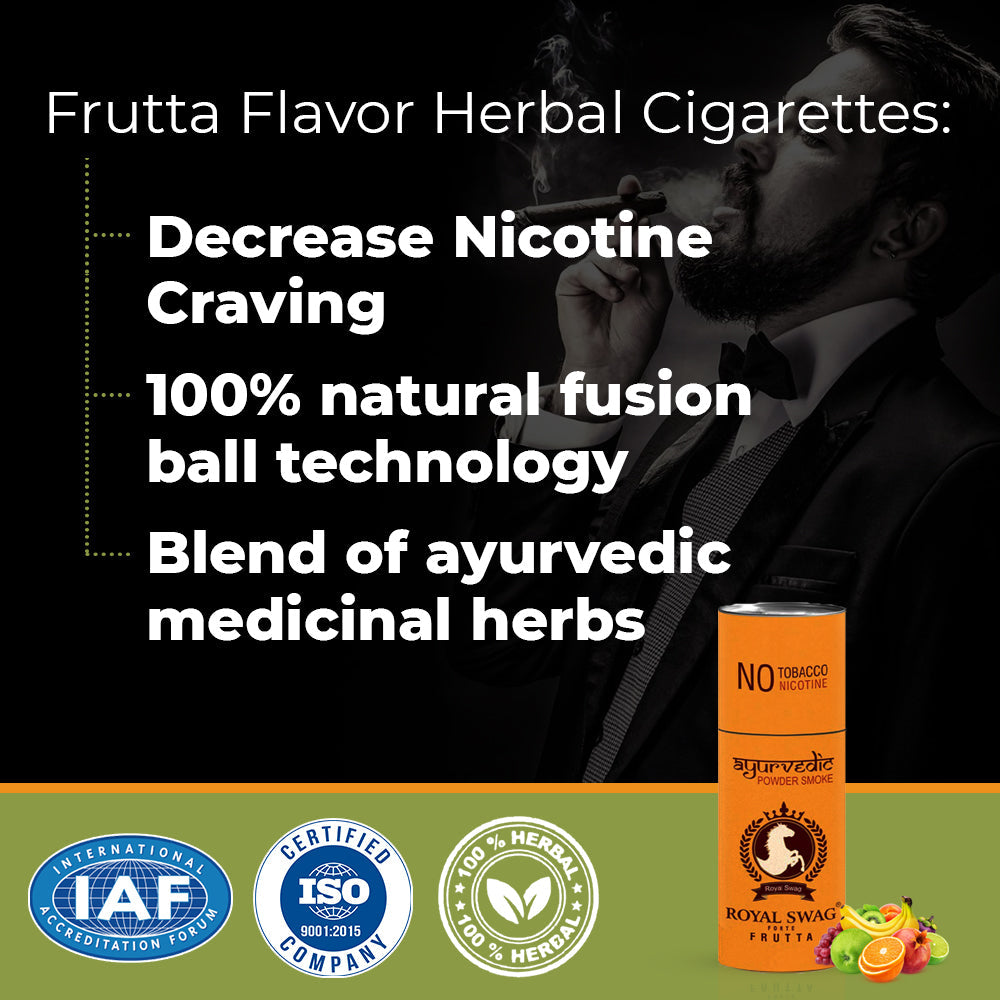 Herbal Cigarette Combo Pack of Regular, Mint and Frutta Flavour (5 Stick Each) | 15 Sticks