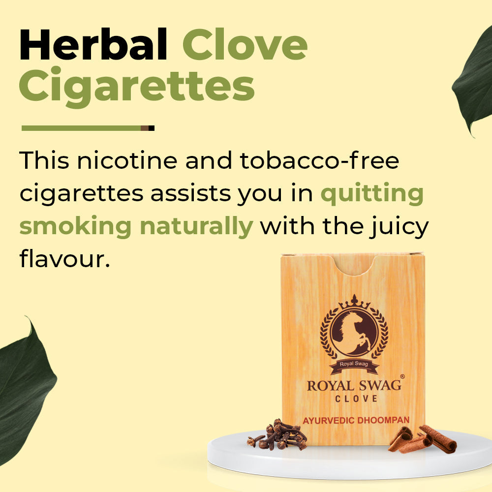 Ayurvedic Herbal Filtered Long Bidi - 20 Sticks Packet