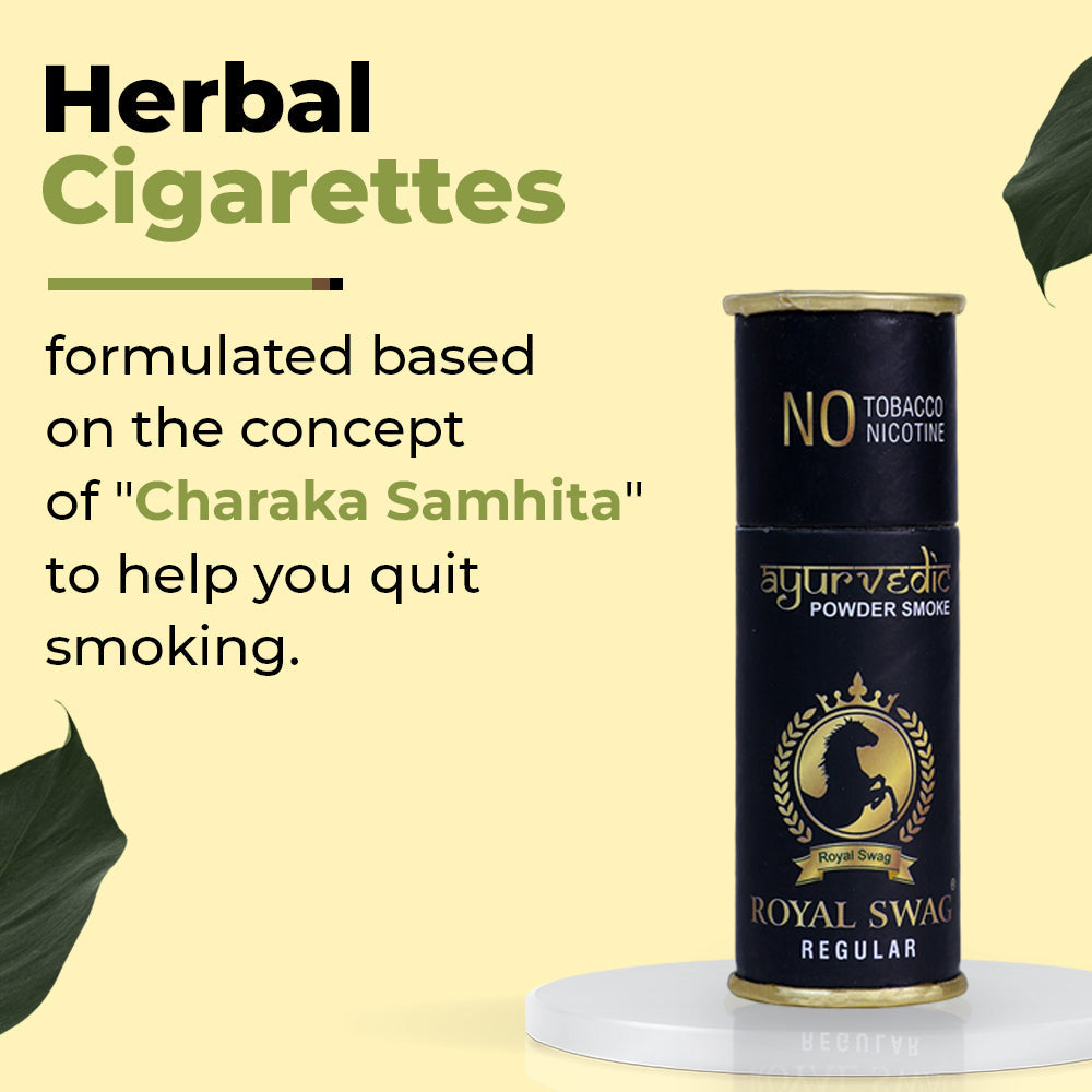 Herbal Cigarette Combo Pack of Regular, Mint and Frutta Flavour (5 Stick Each) | 15 Sticks